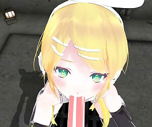 EDPOWERS - cô gái tóc Vàng yêu Royhart liếm anime hentai vietsub bằng cả bốn chân.
